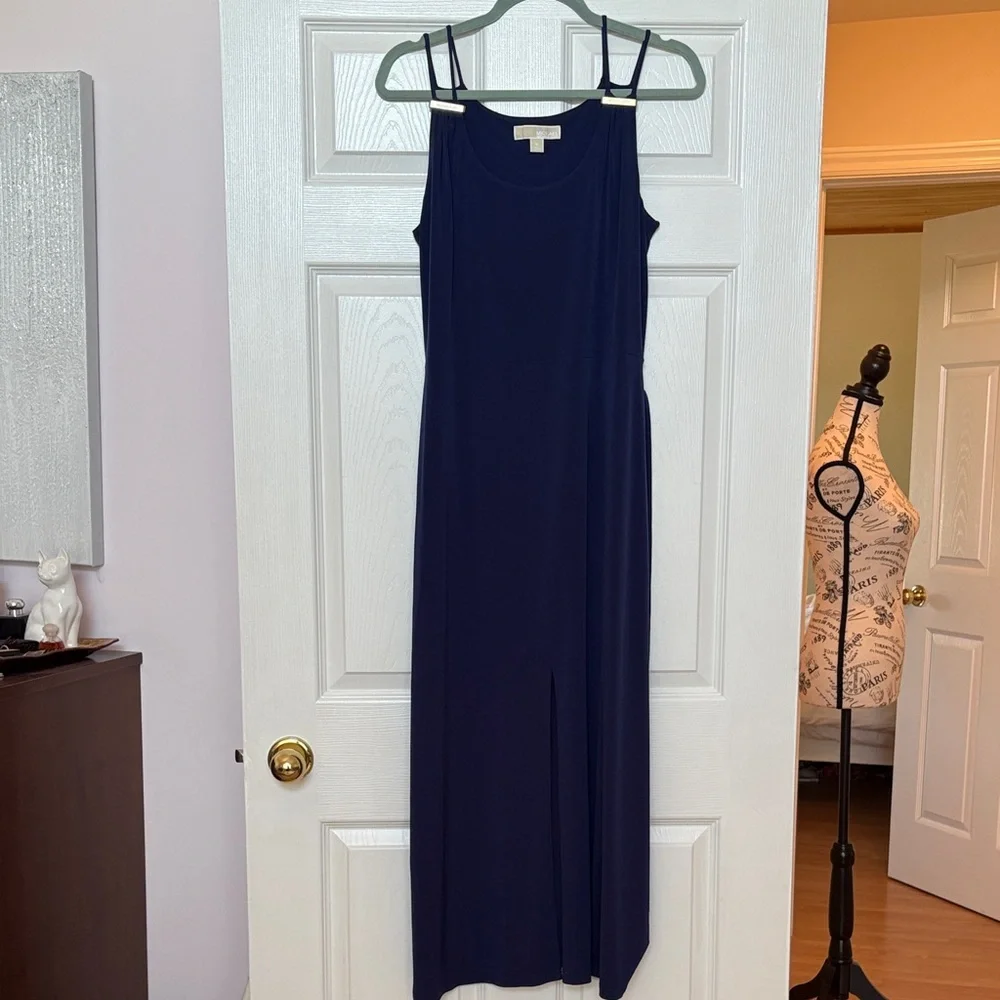 Michael Kors Deep Blue Maxi Dress - Picture 3 of 8